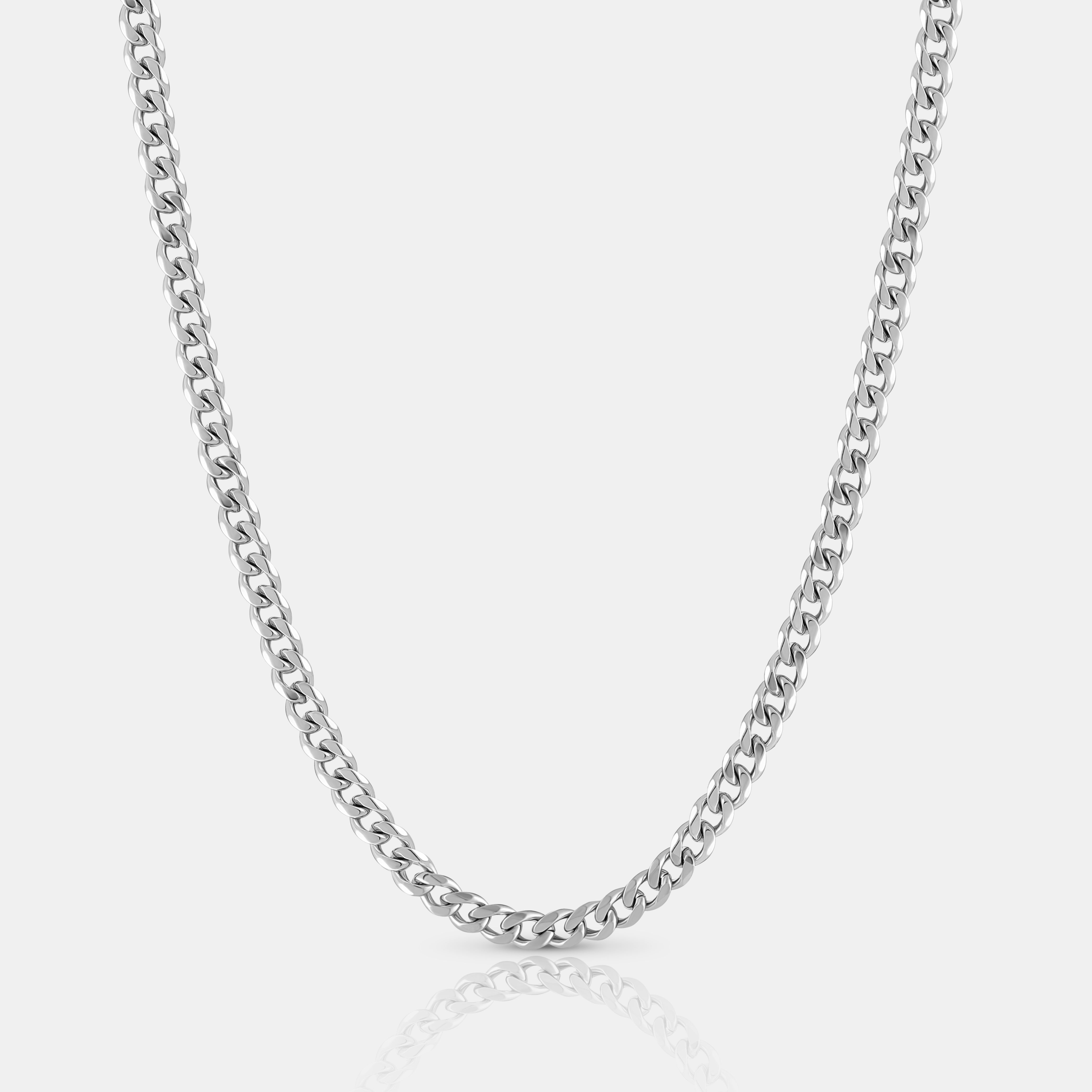 Cuban Chain 5mm (Silver)