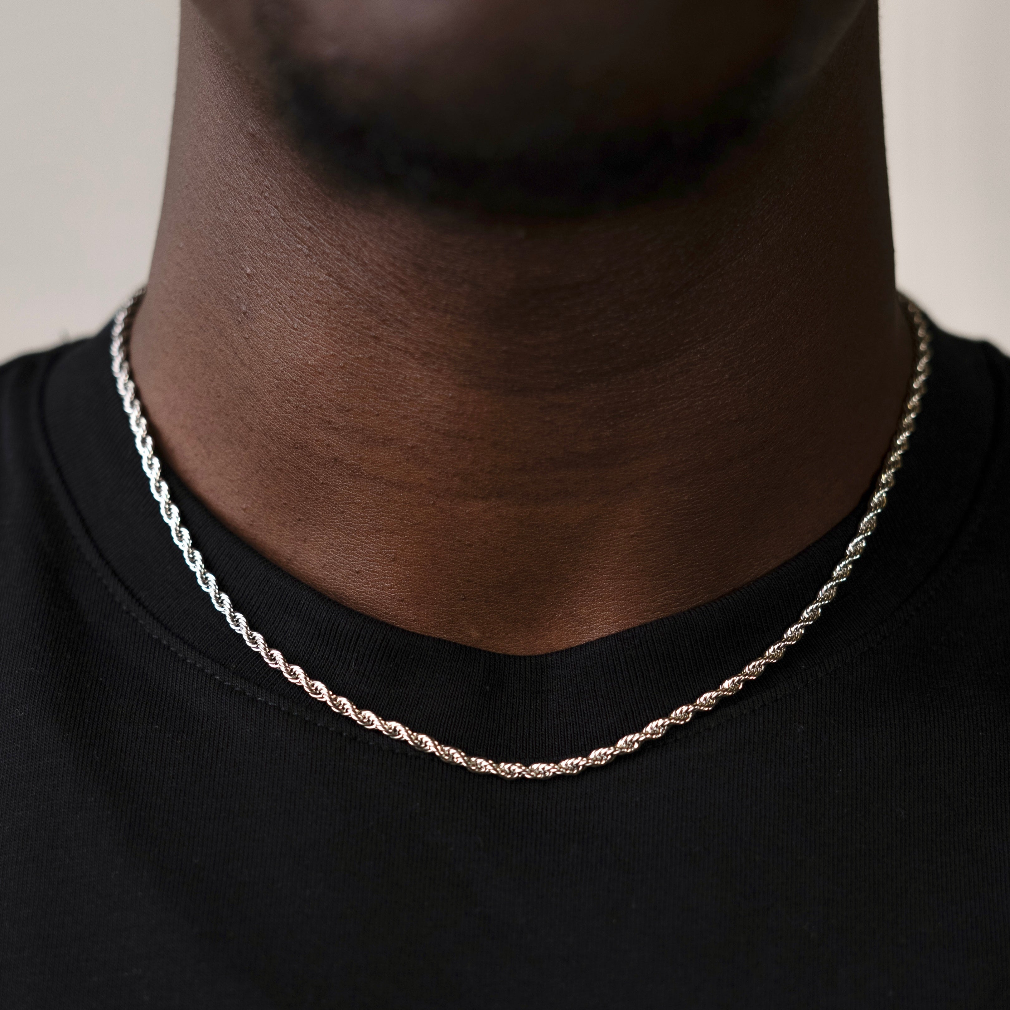 Rope Chain 3mm (Silver)