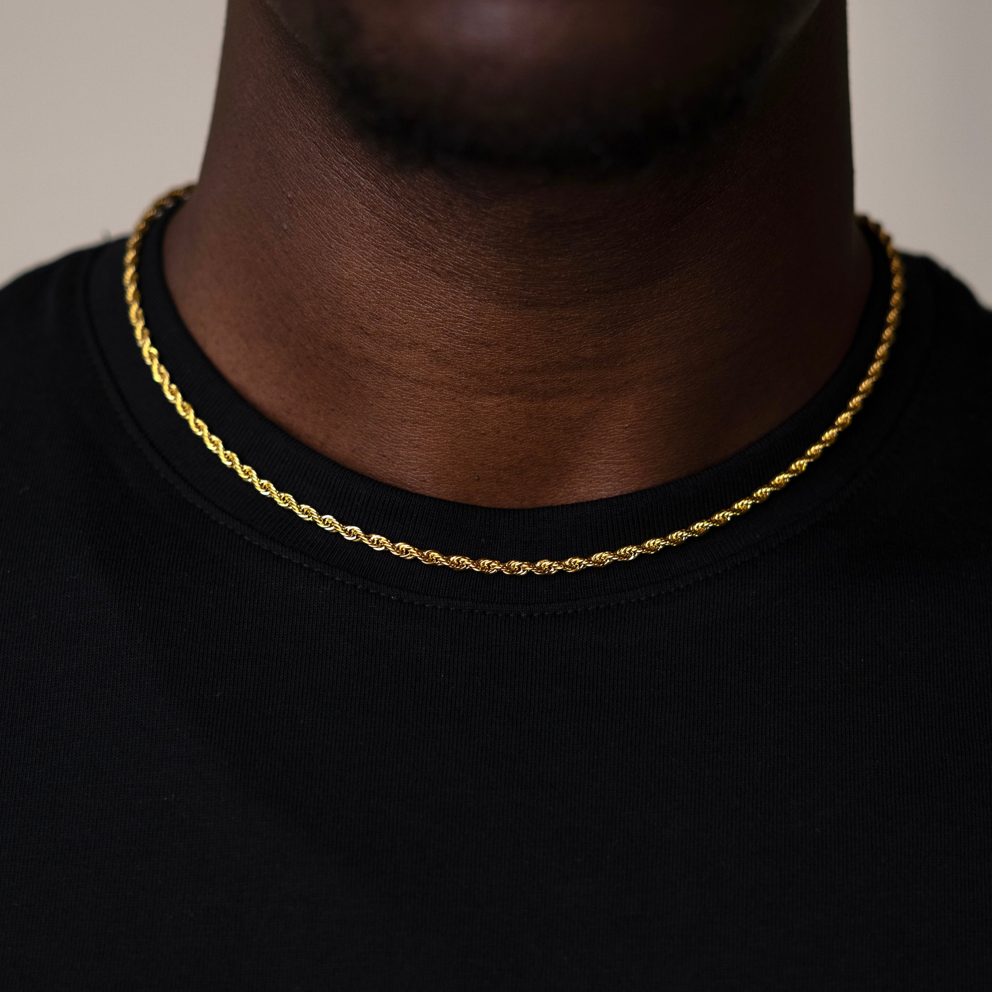 Rope Chain 3mm (Gold)
