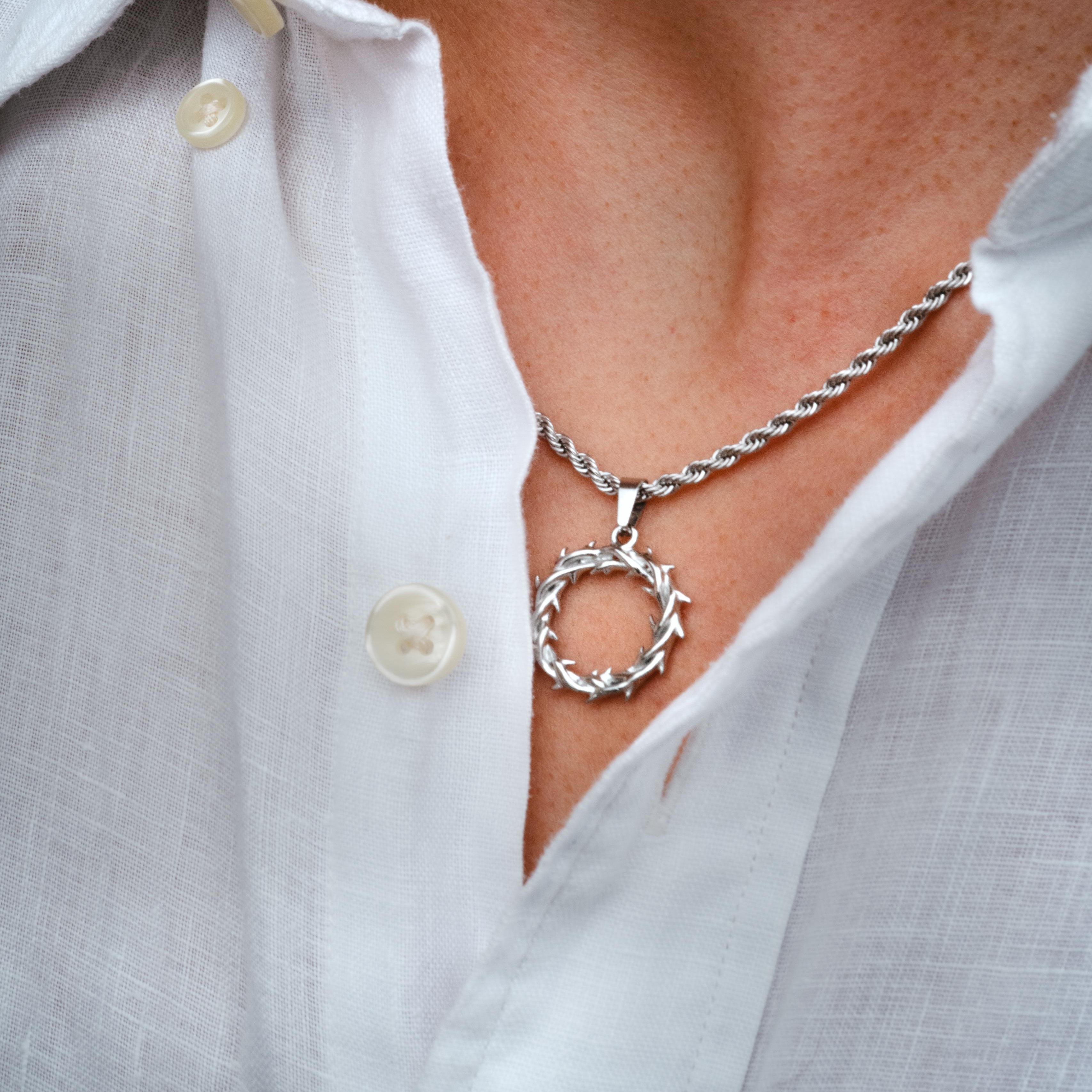 His Crown of Thorns (Silver)
