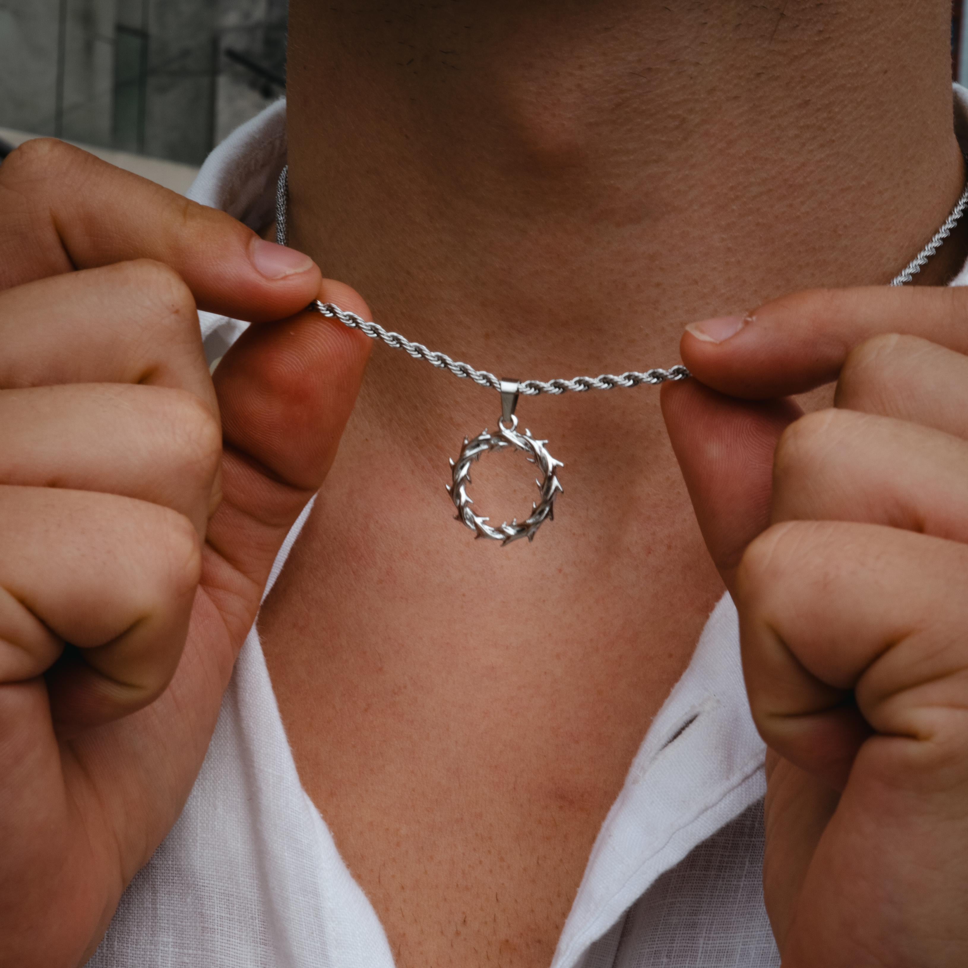 His Crown of Thorns (Silver)