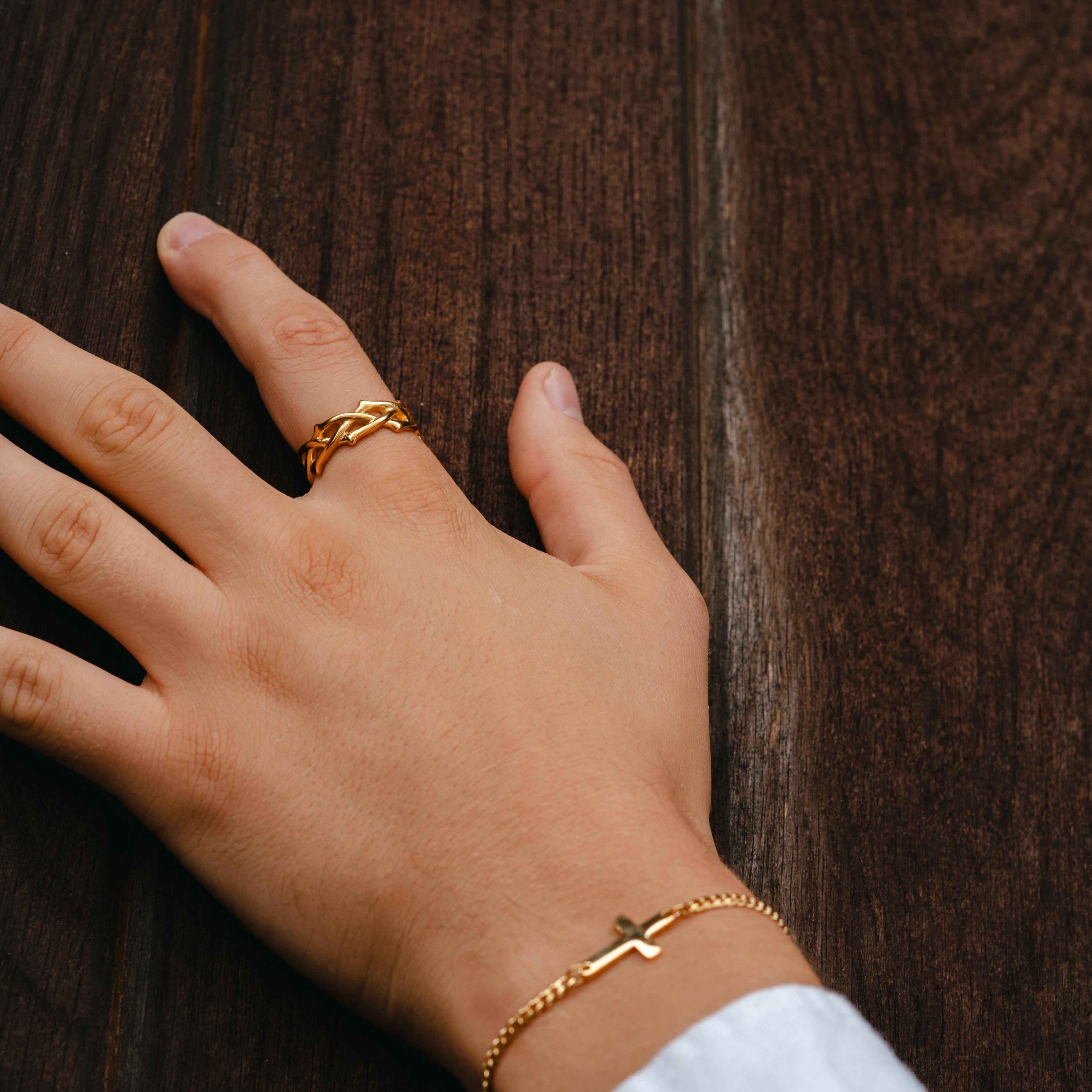 Crown of Thorns Ring (Gold)