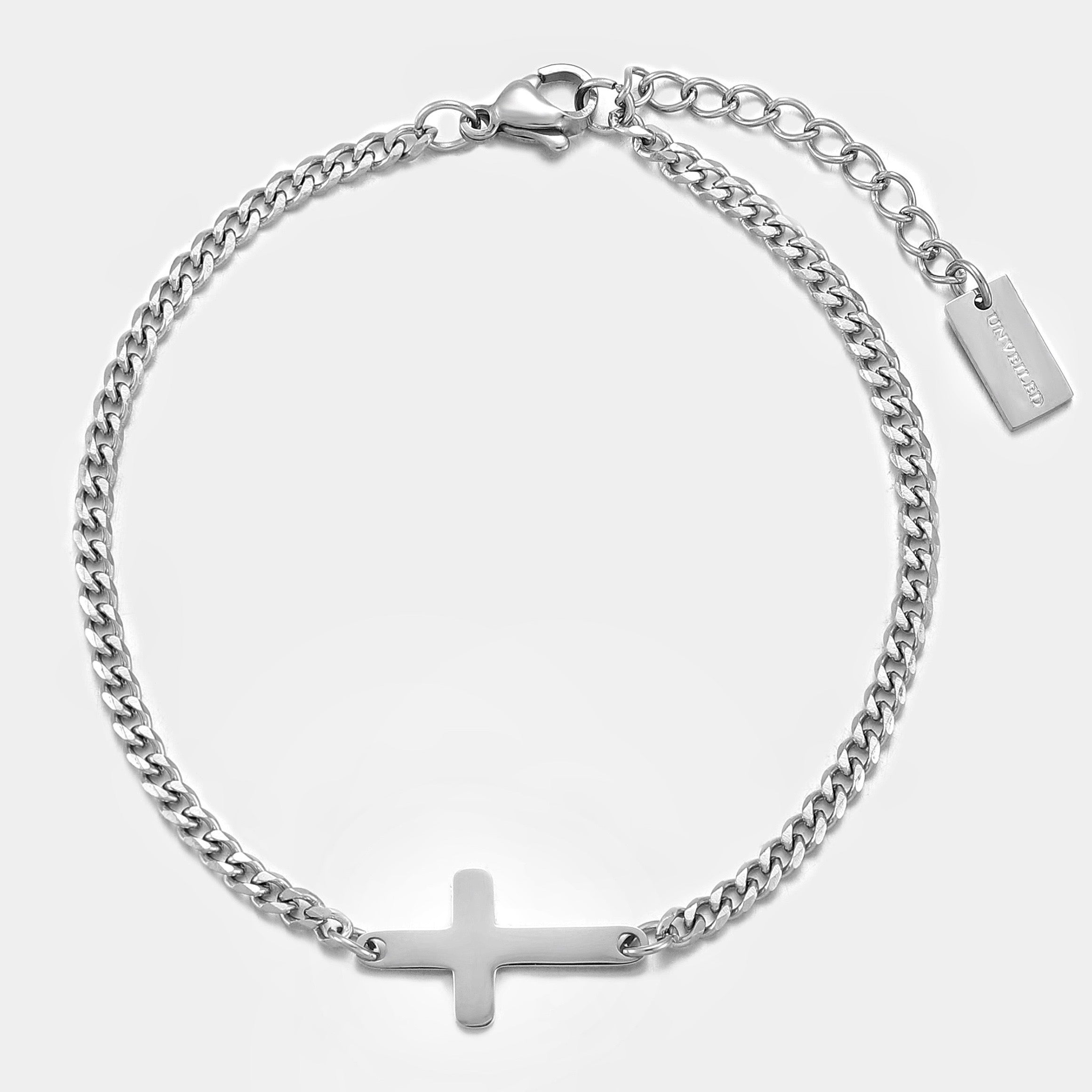 Cross Bracelet (Silver)