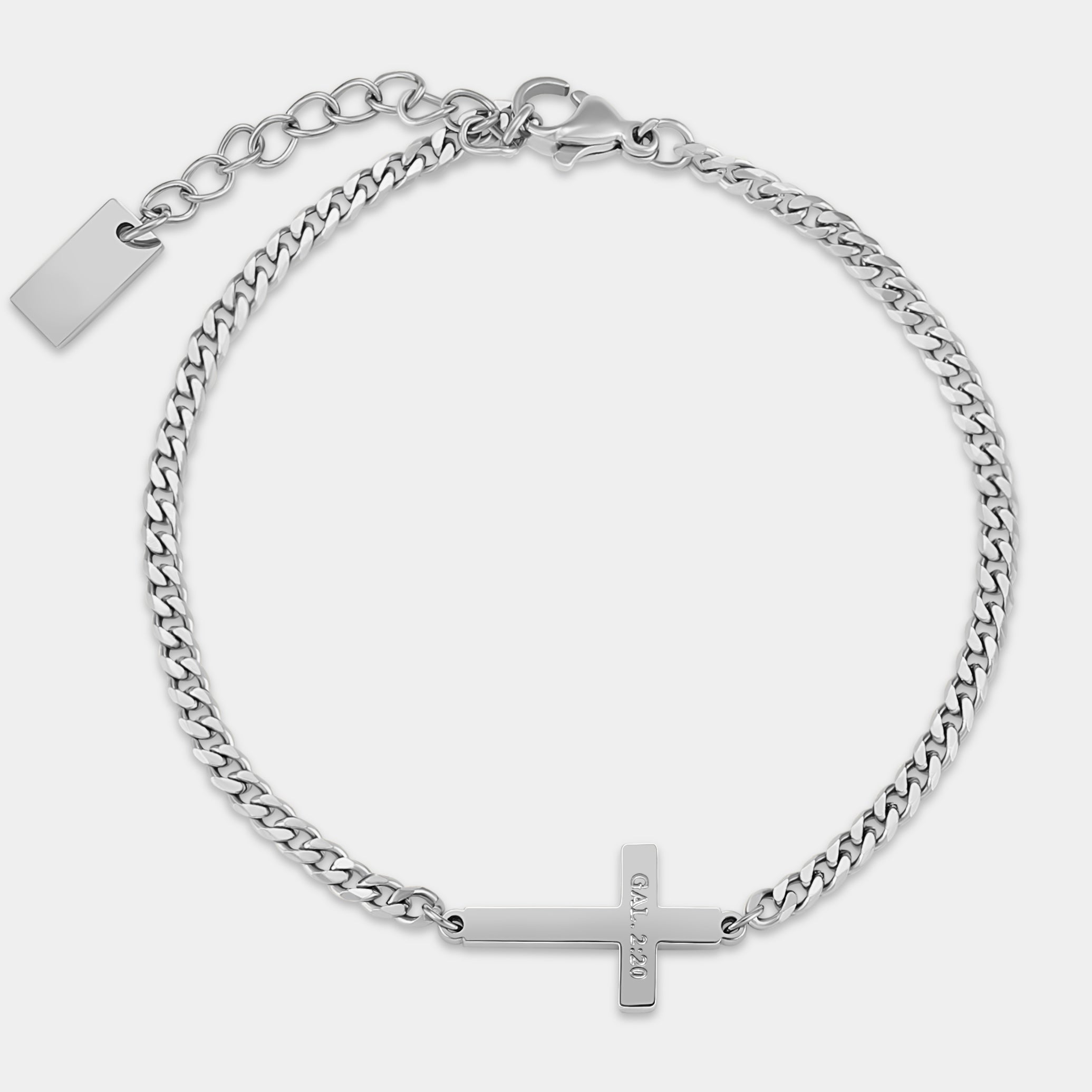 Cross Bracelet (Silver)