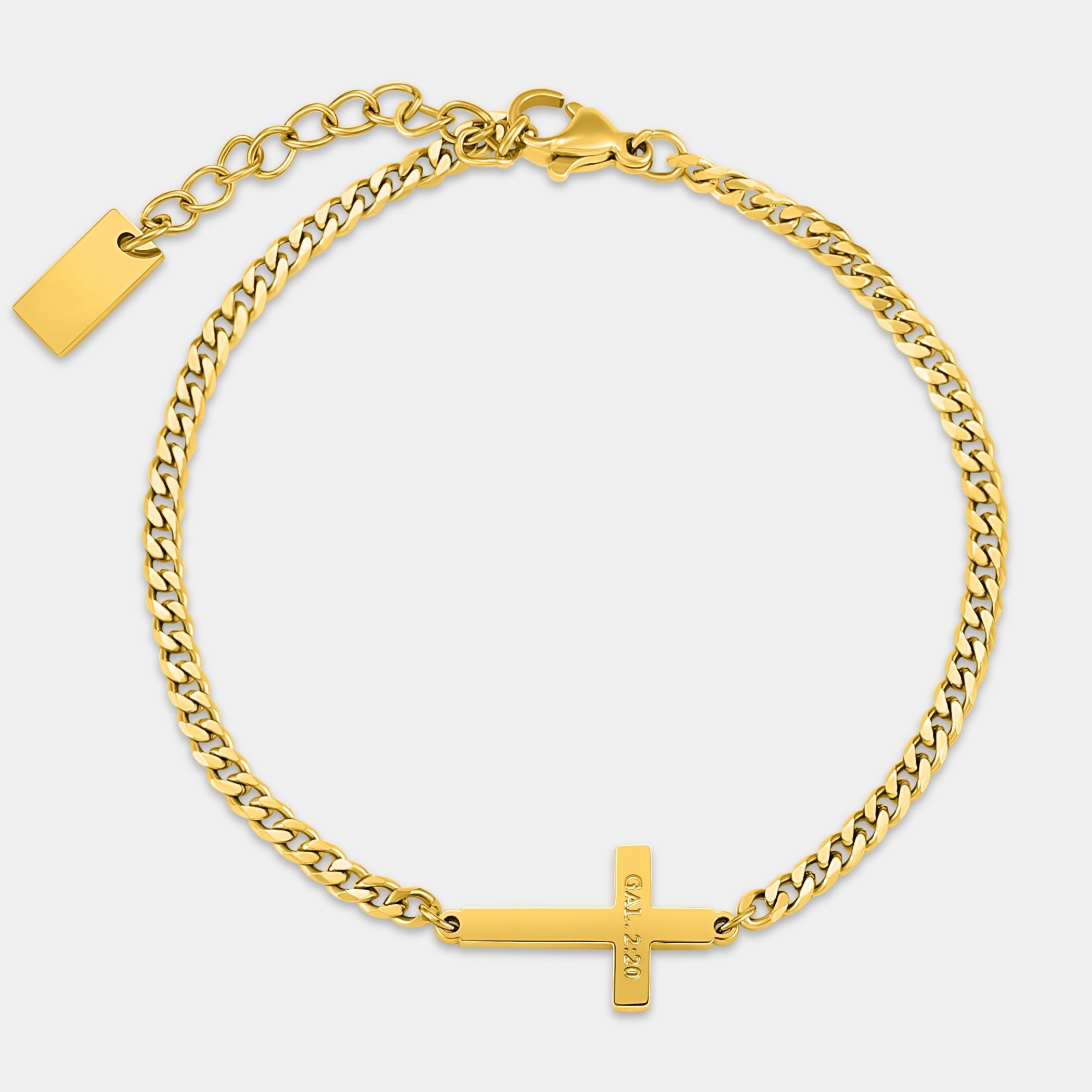 Cross Bracelet (Gold)