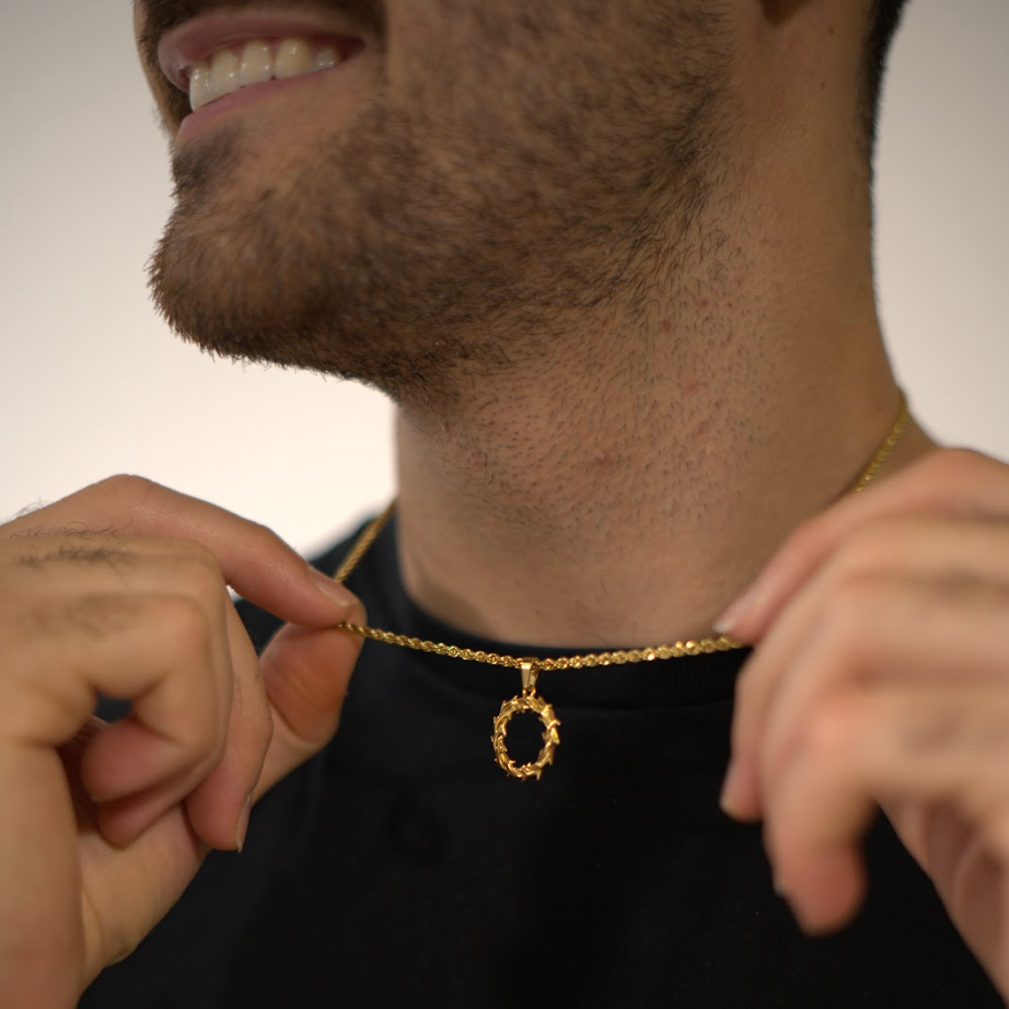 His Crown of Thorns (Gold)