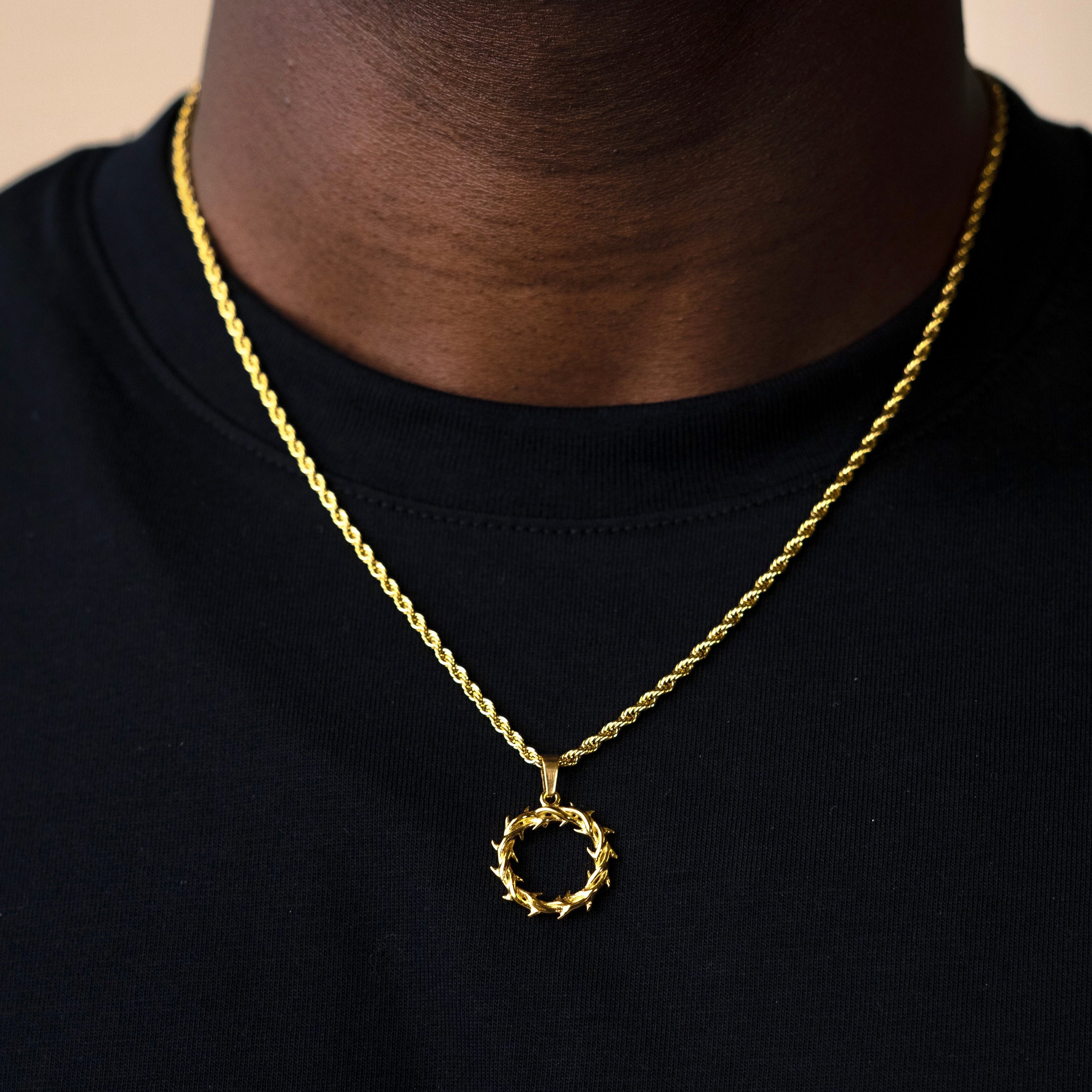 His Crown of Thorns (Gold)