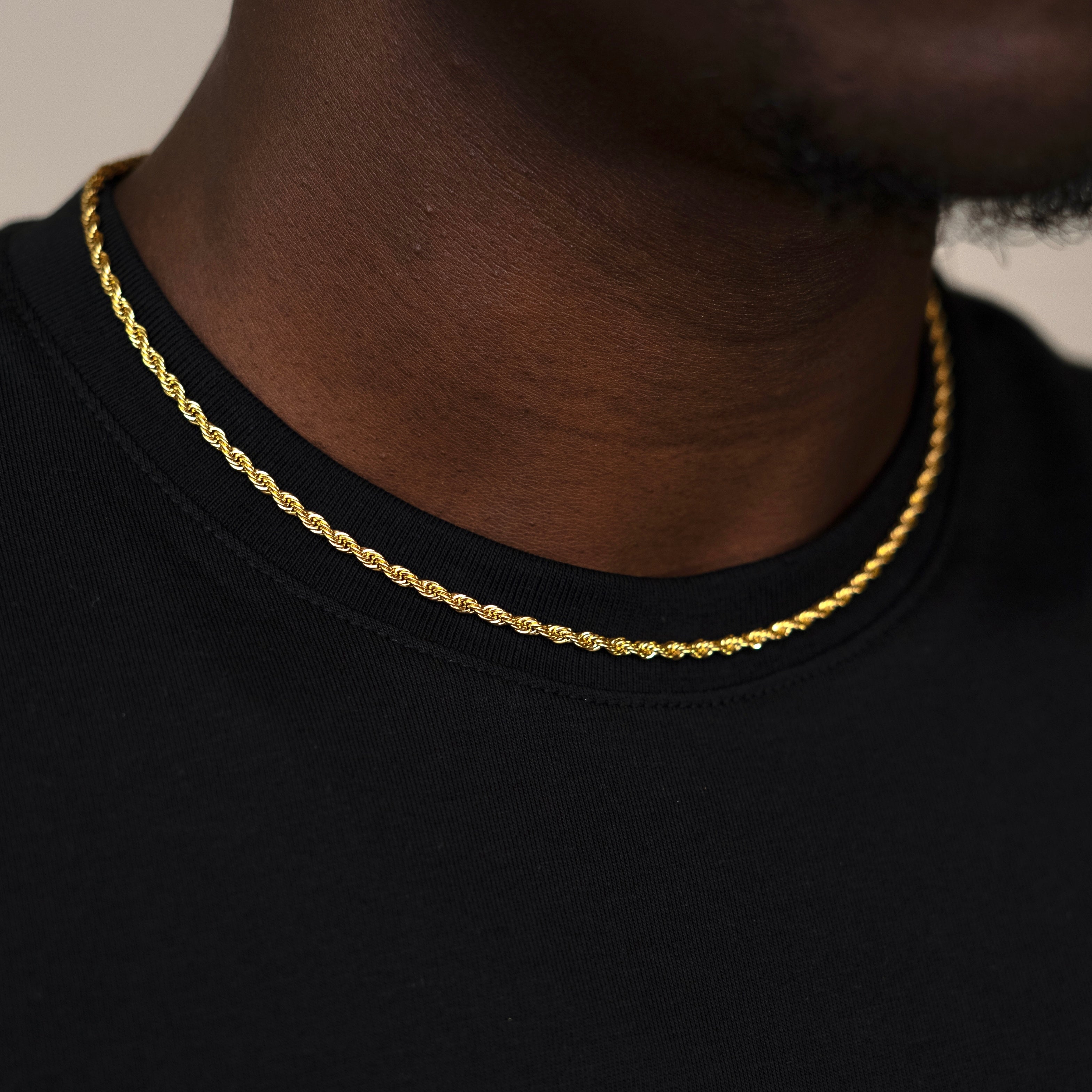 Rope Chain 3mm (Gold)