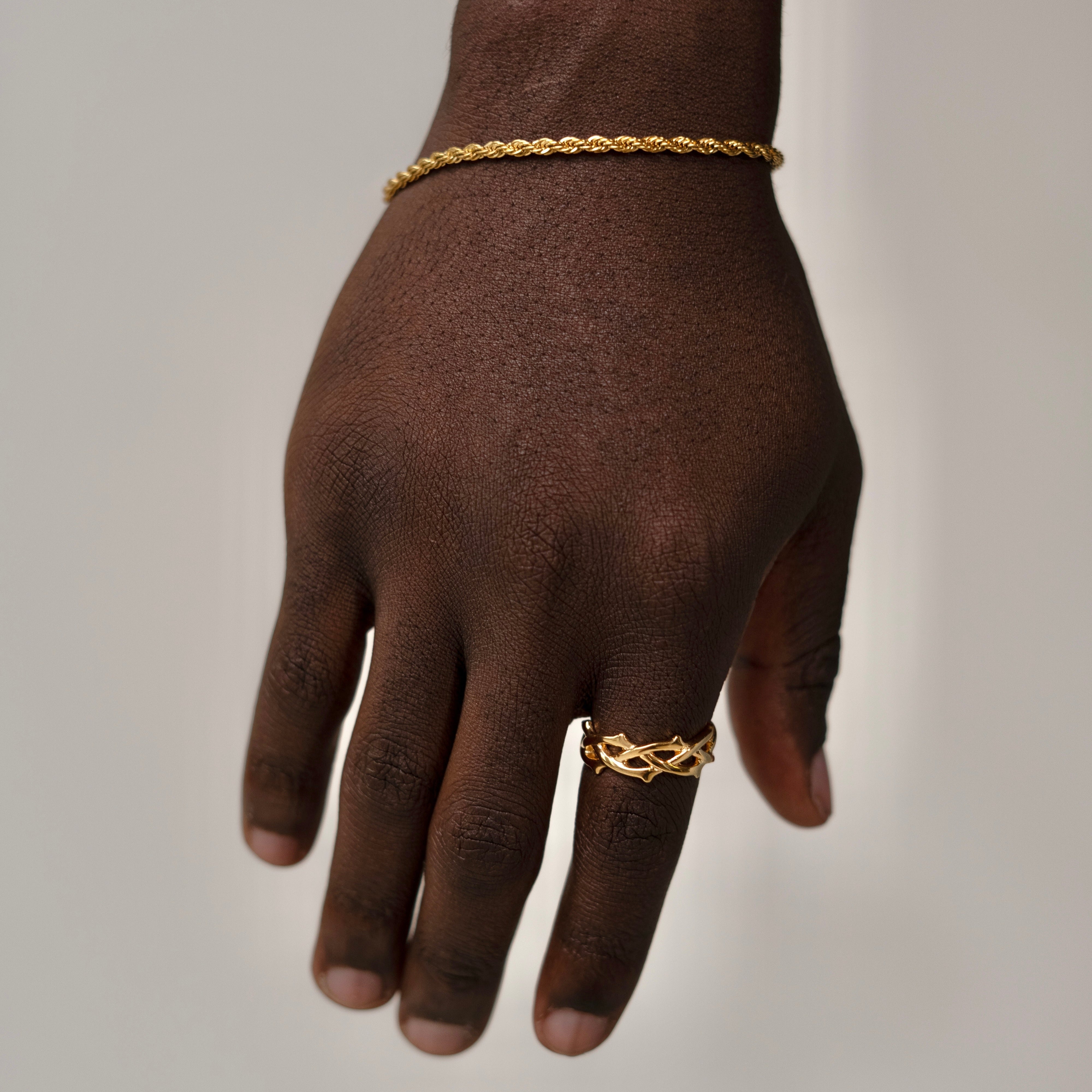 Crown of Thorns Ring (Gold)