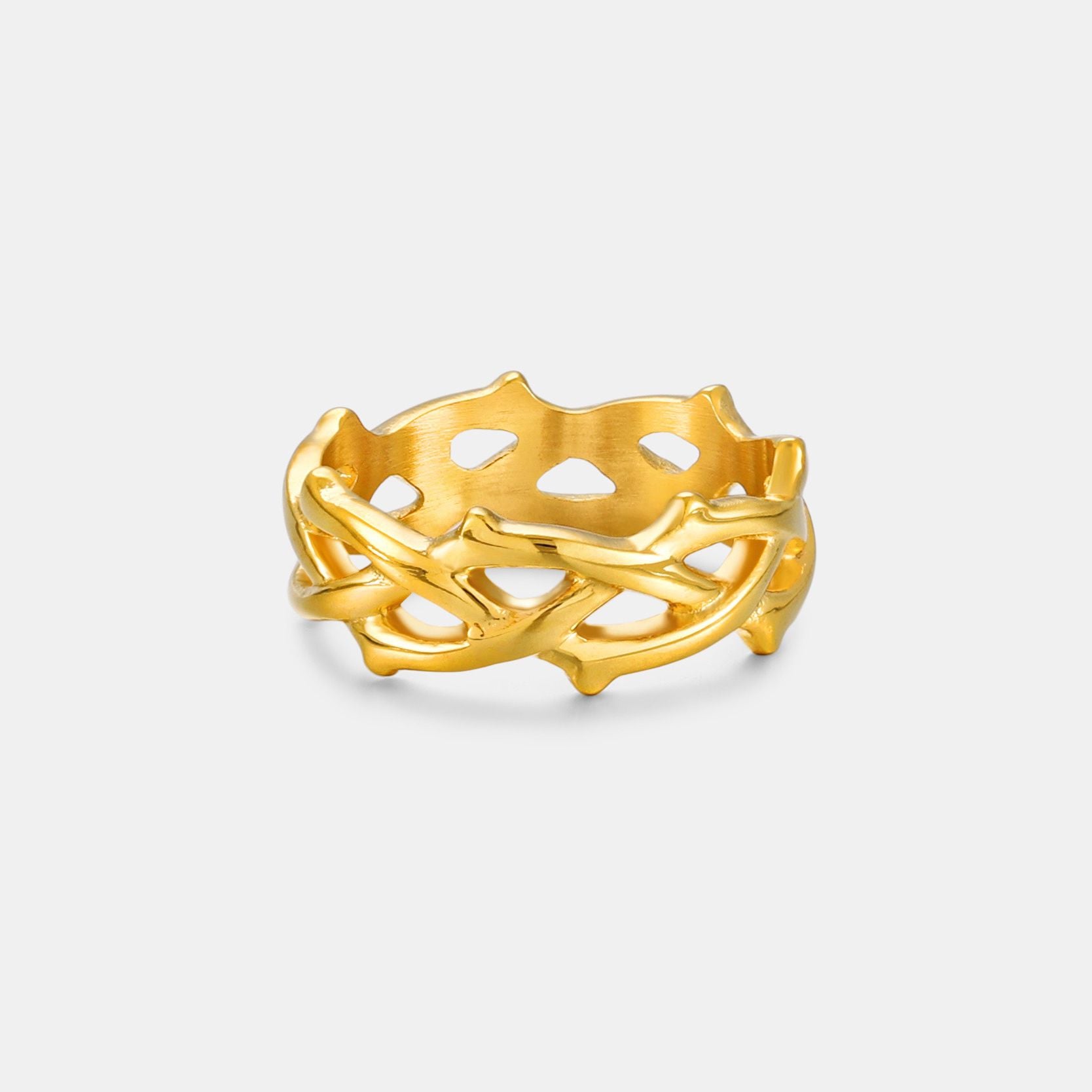 Crown of Thorns Ring (Gold)