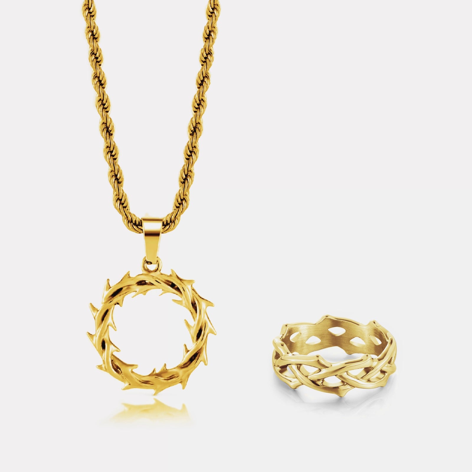 His Crown of Thorns Set (Gold) Pre-Order