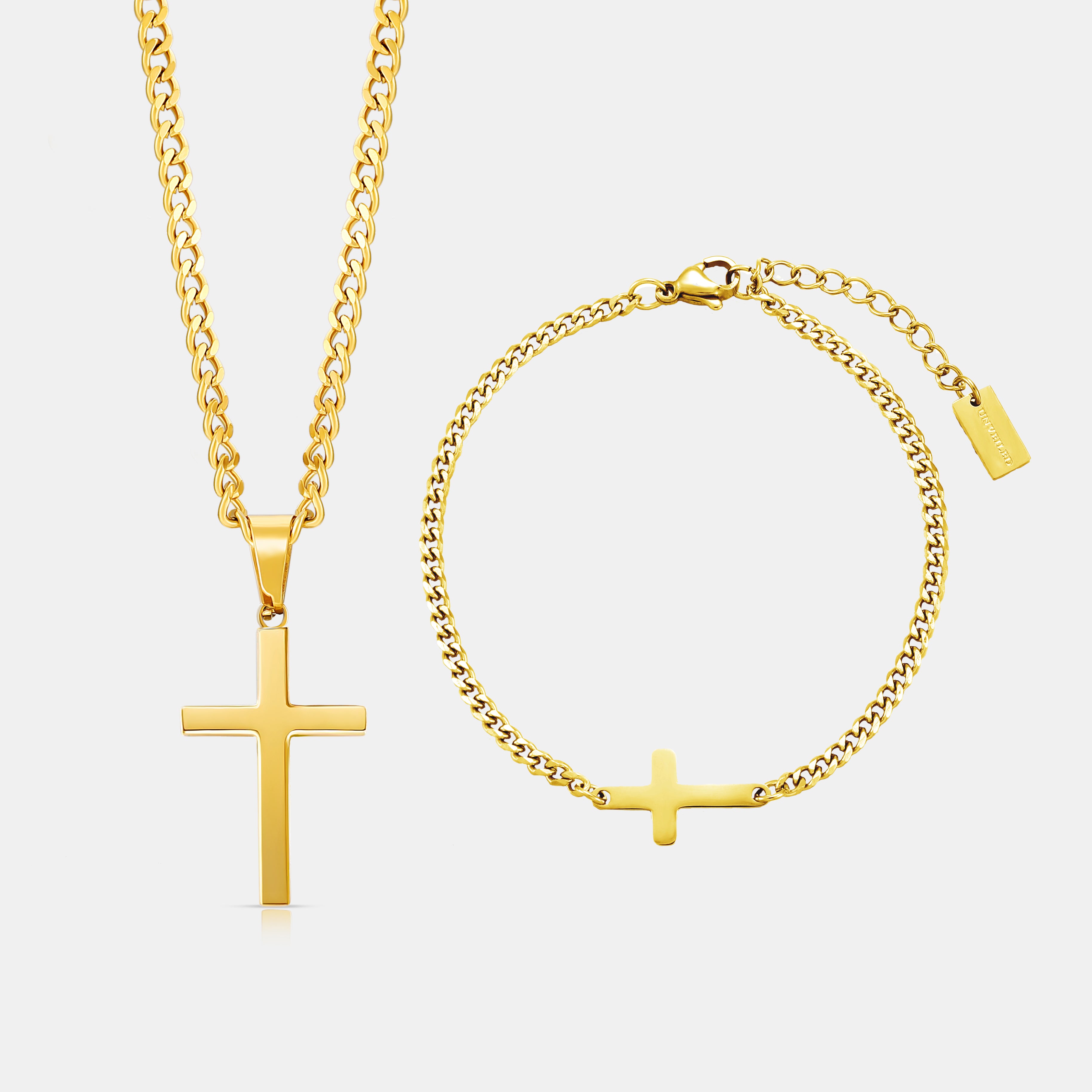 His Cross Set (Gold)